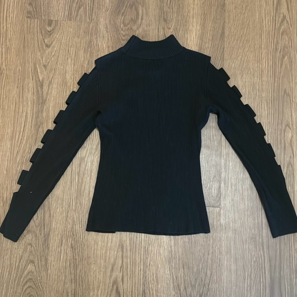 Black turtleneck